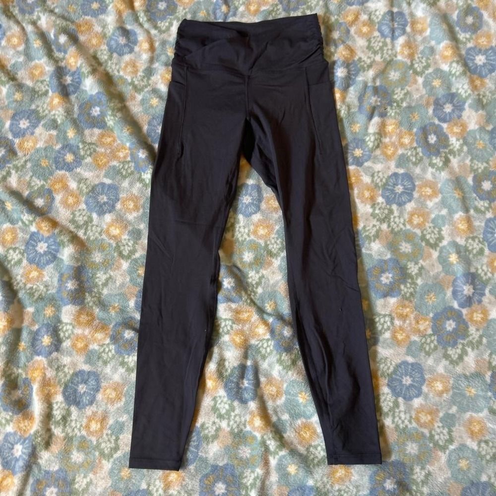 Ododos grey leggings with pockets women's small like new